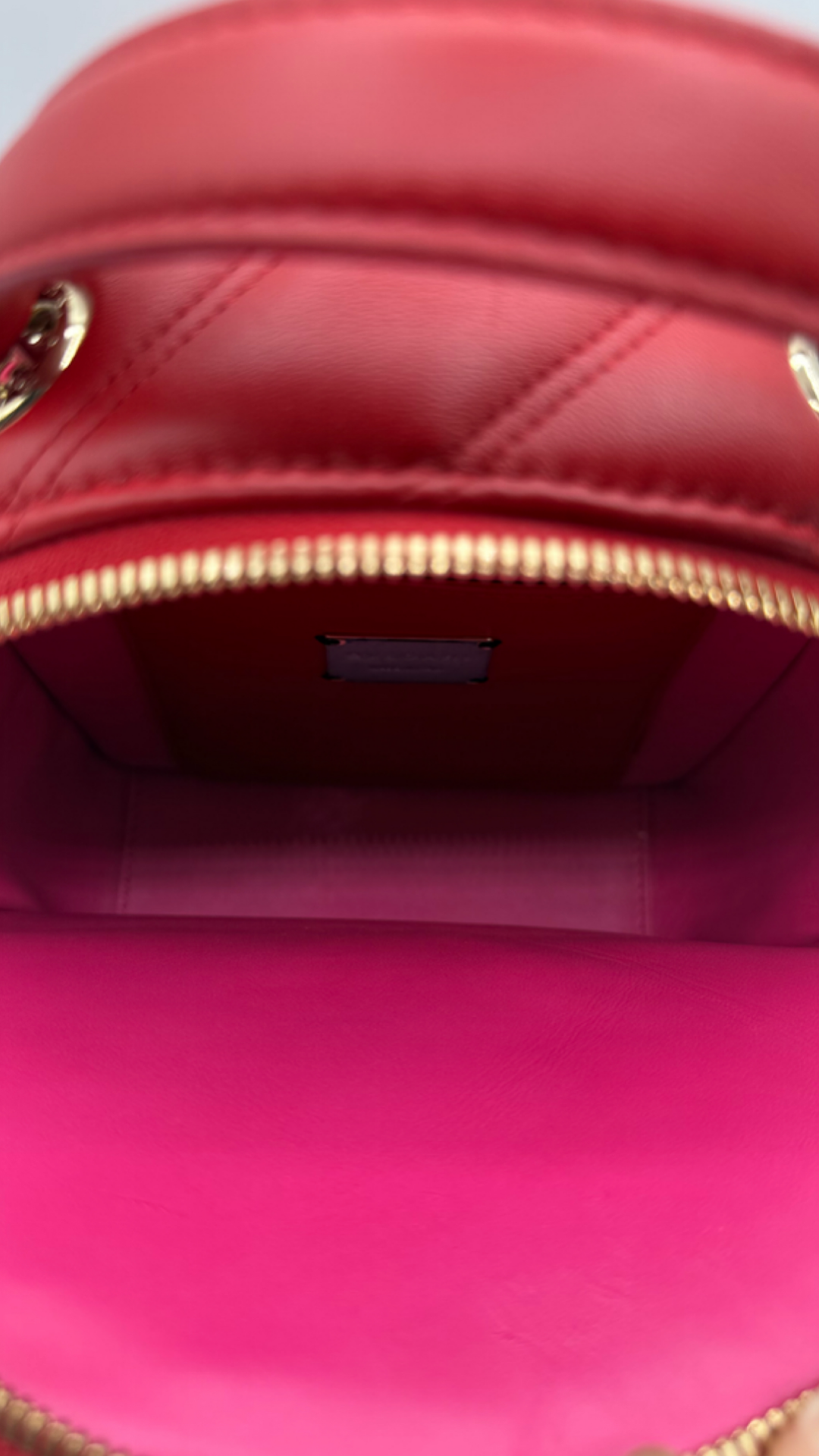 Bvlgari Serpenti Cabochon Quilted Leather Backpack – Red
