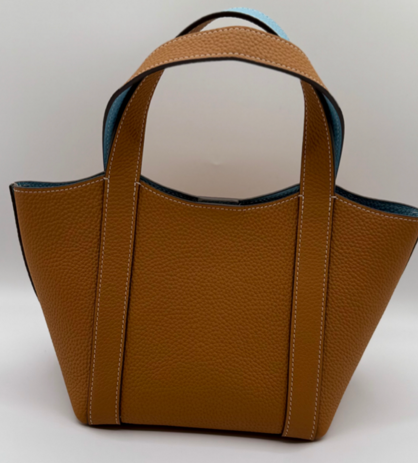 Moynat Duo Cabas BB Tote Bag in Taurillon Gex Calfskin