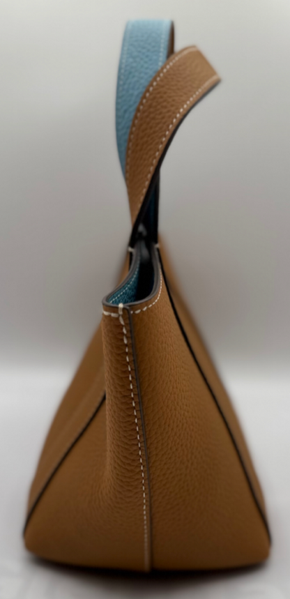 Moynat Duo Cabas BB Tote Bag in Taurillon Gex Calfskin