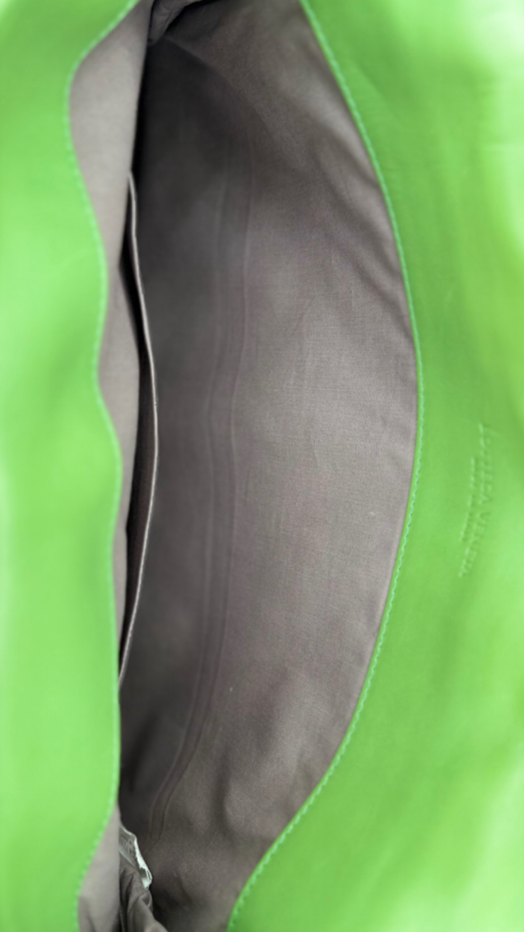 Bottega Veneta Intrecciato Green Leather Flap Clutch