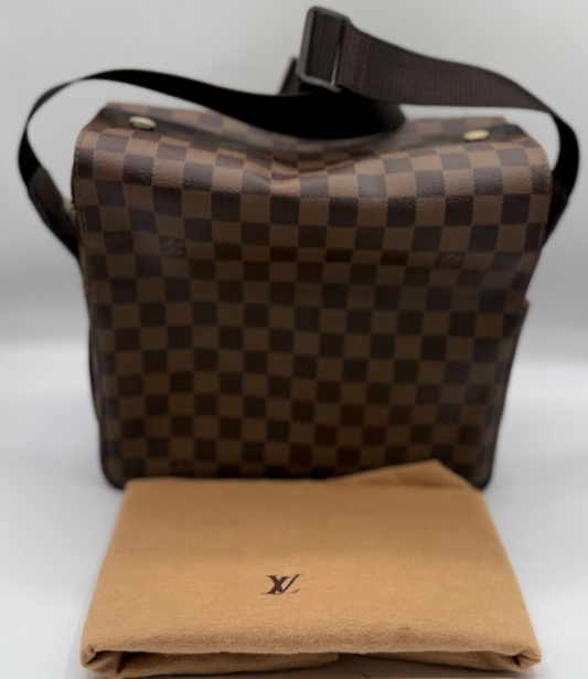 Louis Vuitton Damier Ebene Naviglio Messenger Bag