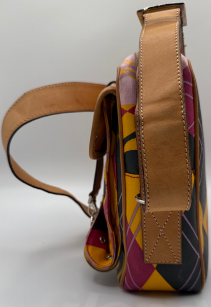 Christian Dior Argyle Check Shoulder Bag