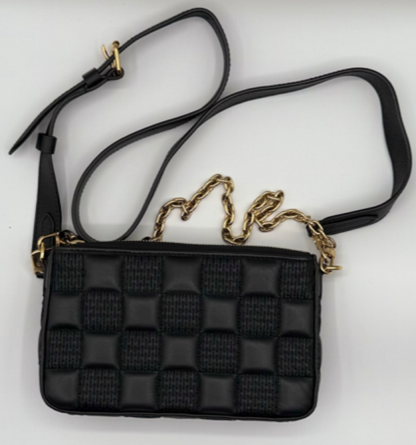 Louis Vuitton Damier Quilt Lambskin Troca Pochette – Black