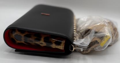 Christian Louboutin Spiked Leather Clutch Bag