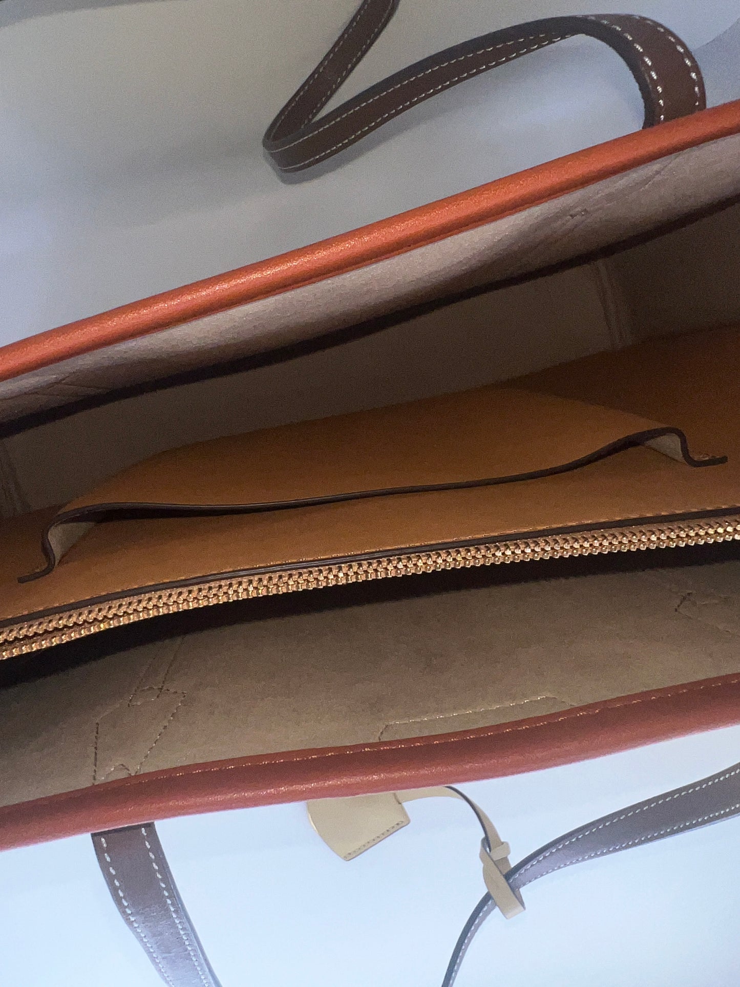 Tory Burch Colorblock Canvas & Leather Tote Bag