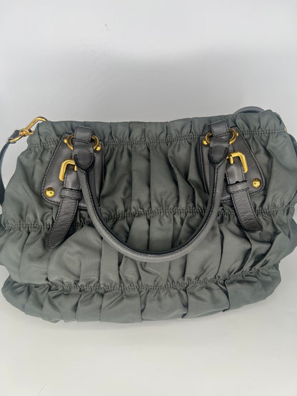 Prada Tessuto Nylon Gaufre Convertible Tote Bag