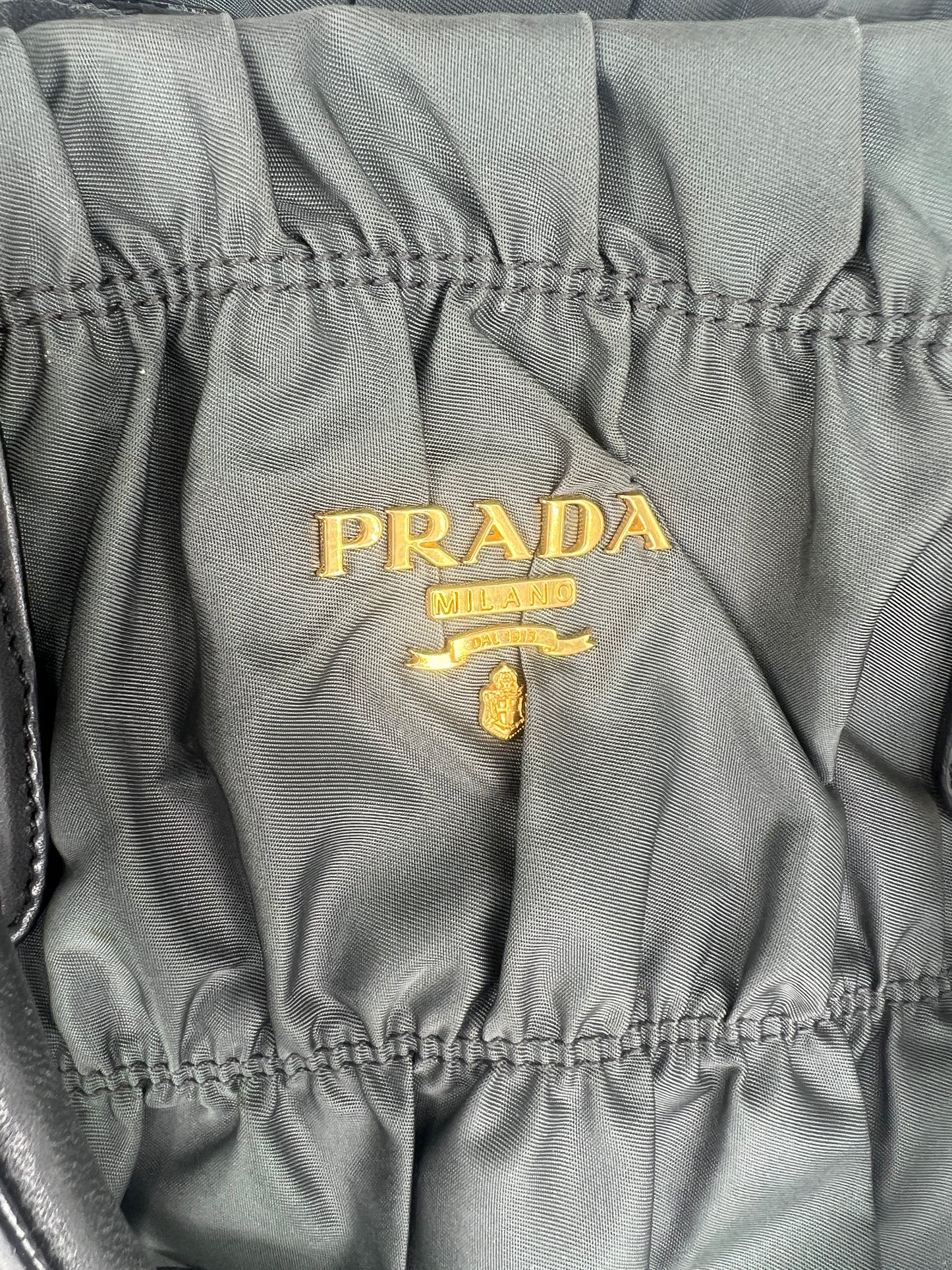Prada Tessuto Nylon Gaufre Convertible Tote Bag