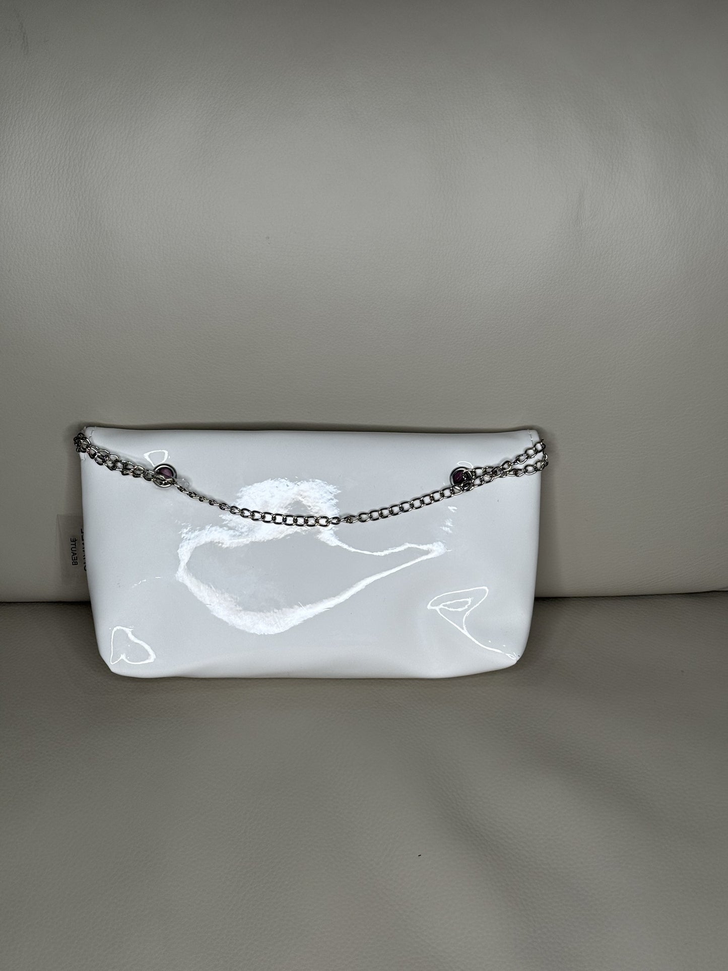 Chanel “Beaute” Cosmetic Pouch/Chain Clutch