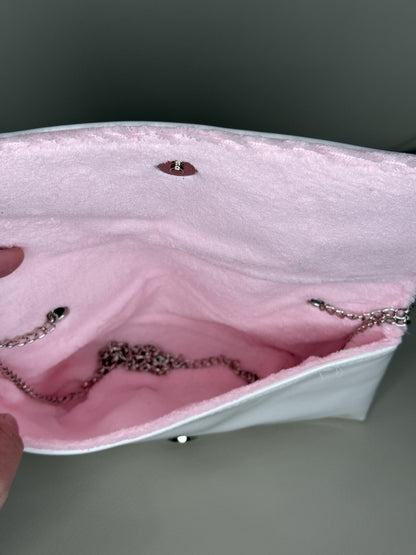 Chanel “Beaute” Cosmetic Pouch/Chain Clutch