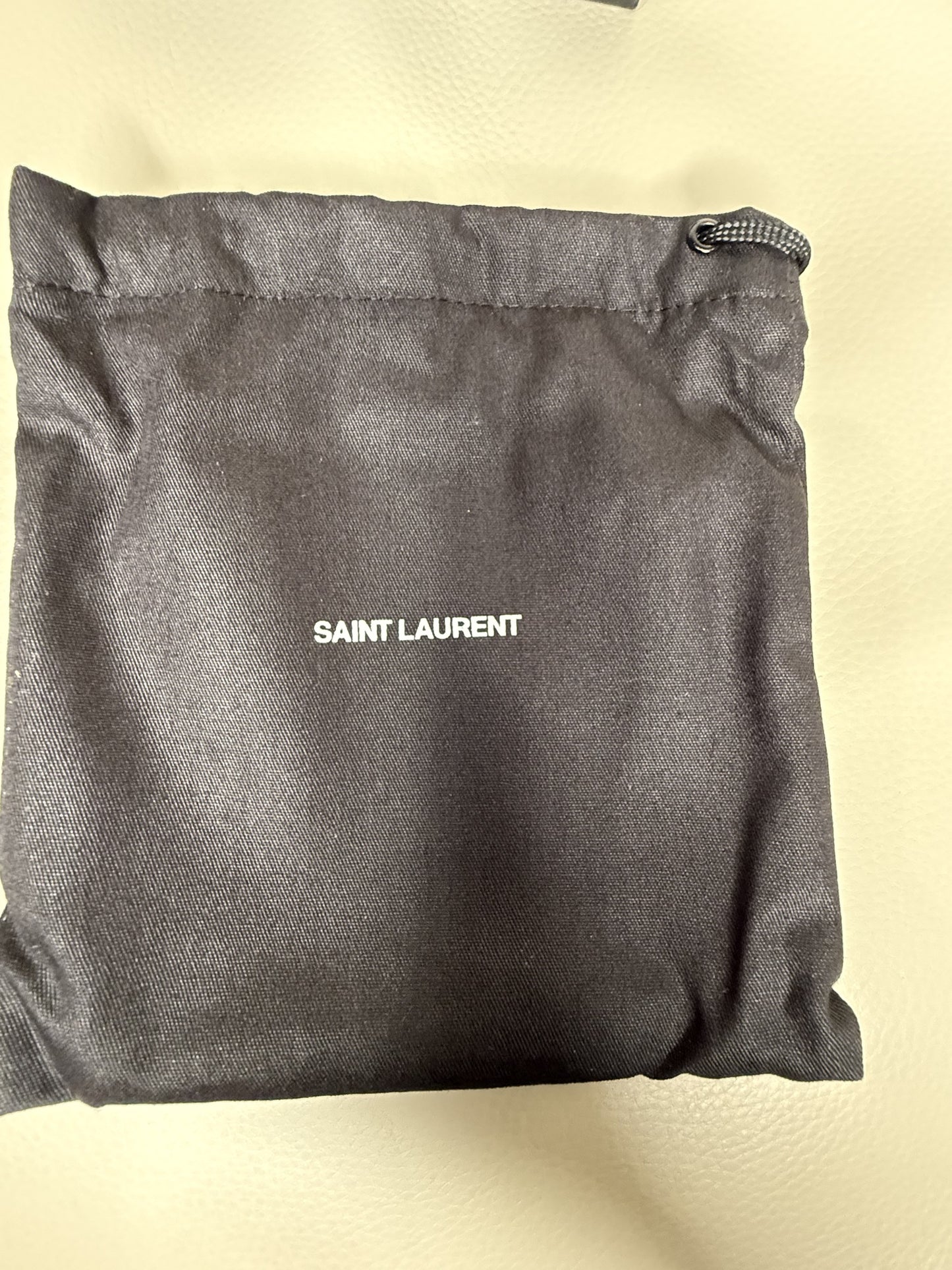 Saint Laurent Quilted Black Leather Bifold Wallet