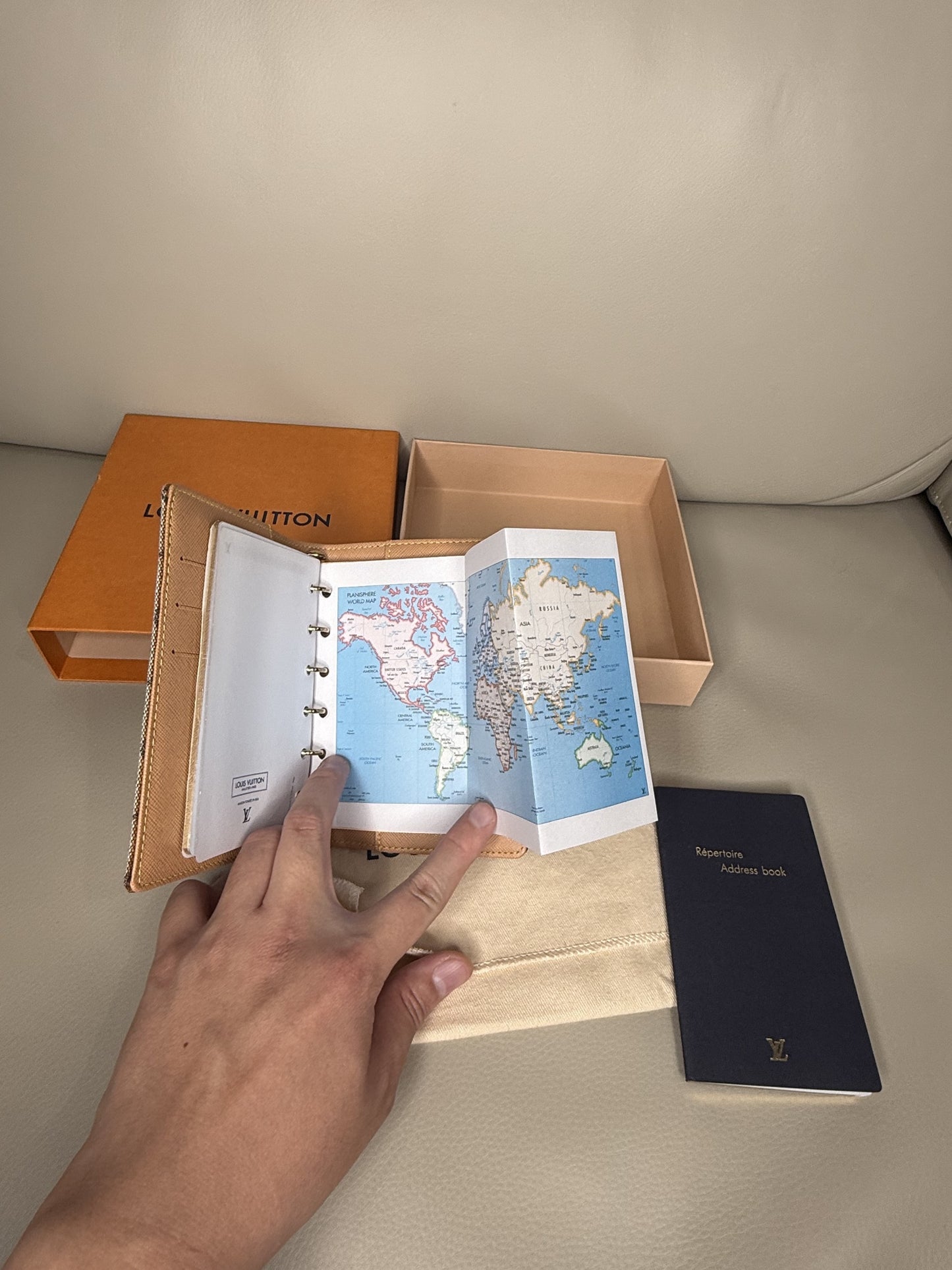Louis Vuitton Monogram Mini Agenda Cover