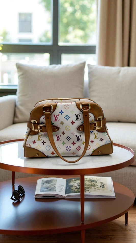 Louis Vuitton Monogram Multicolore Claudia Handbag