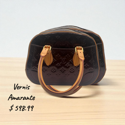 Louis Vuitton Summit Drive Monogram Vernis Amarante Handbag