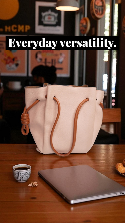 Loewe Flamenco Drawstring Shoulder Bag – Light Pink