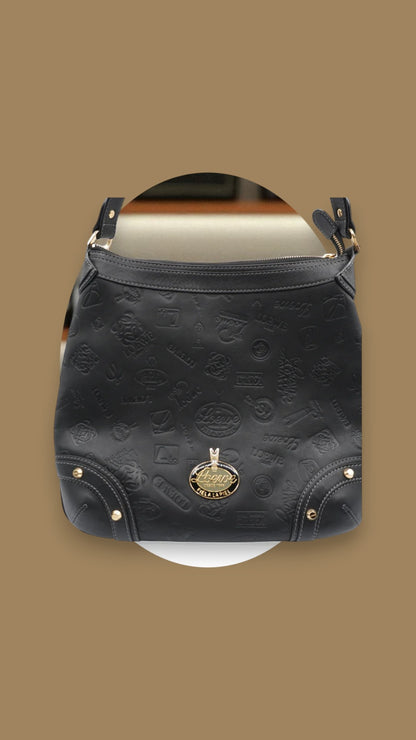 Loewe 160th Anniversary Limited Edition Black Embossed Leather