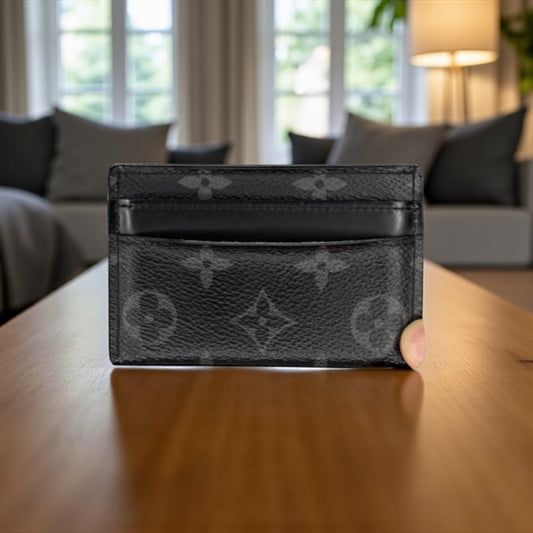 Louis Vuitton Card Holder in Monogram Eclipse