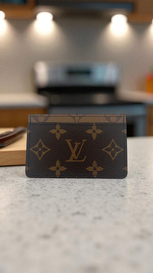 Louis Vuitton Monogram Reverse Card Holder
