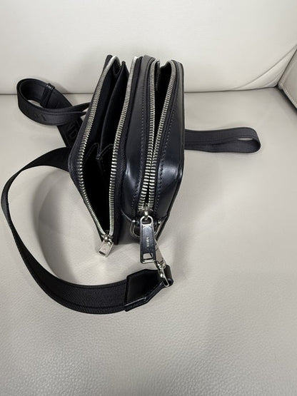 Fendi Black FF Logo Crossbody Camera Bag