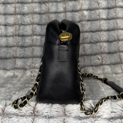 Chanel Calfskin Quilted Small Ballerine - Black