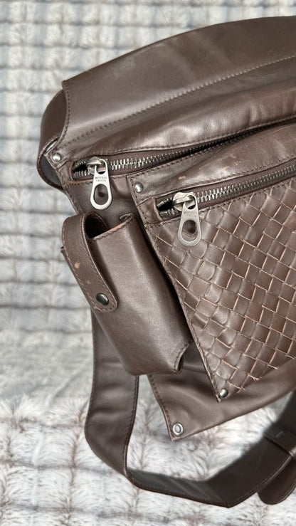 Bottega Veneta Intrecciato Leather Waist Bag