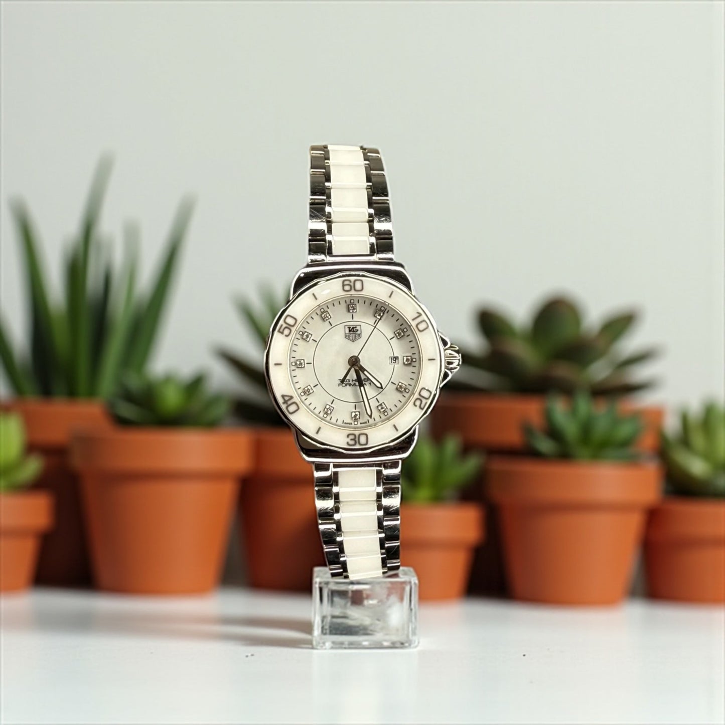 TAG Heuer Formula 1 Women's Watch – White Ceramic & Stainless Steel
